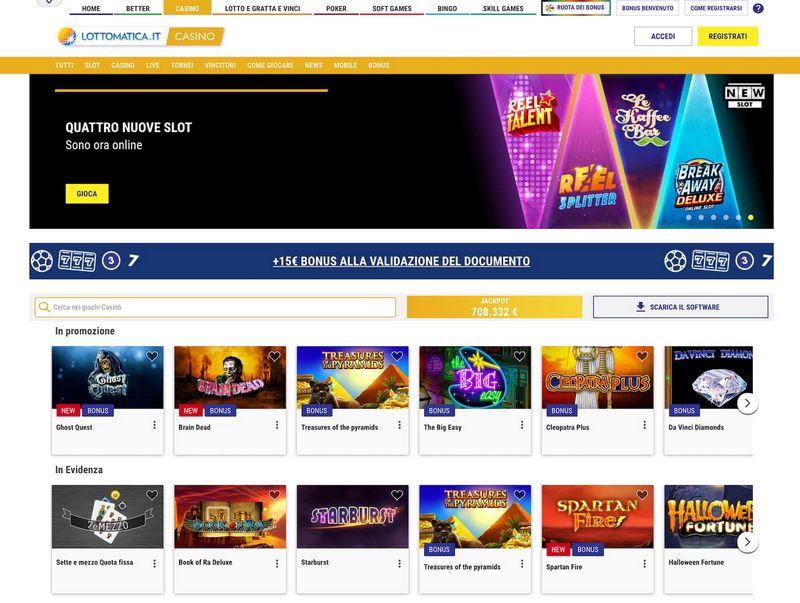 Valutazione del sito di Gransino Casino